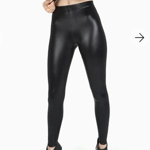 Blackmilk Wet Look Black leggings
